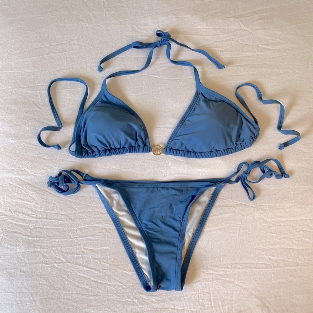 Micheal Kors String Bikini Size M Top S Bottoms